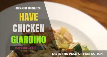 Is Chicken Giardino Still on Olive Garden's Menu?