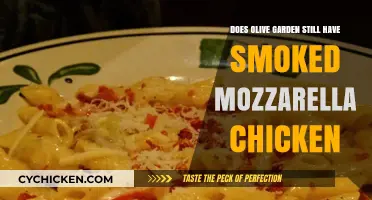 Is Smoked Mozzarella Chicken Still on Olive Garden's Menu?