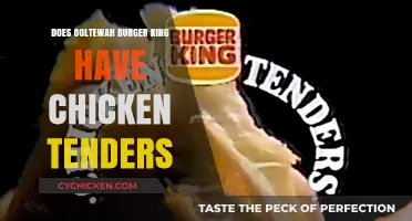 Ooltewah Burger King Menu: Are Chicken Tenders Available?