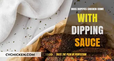 Does Oopeyes Chicken Include Dipping Sauce? A Tasty Inquiry