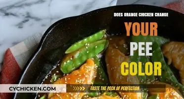 Does Orange Chicken Affect Your Pee Color? The Truth Revealed