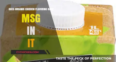 Organic Chicken Flavoring: Does It Contain MSG? Uncovering the Truth