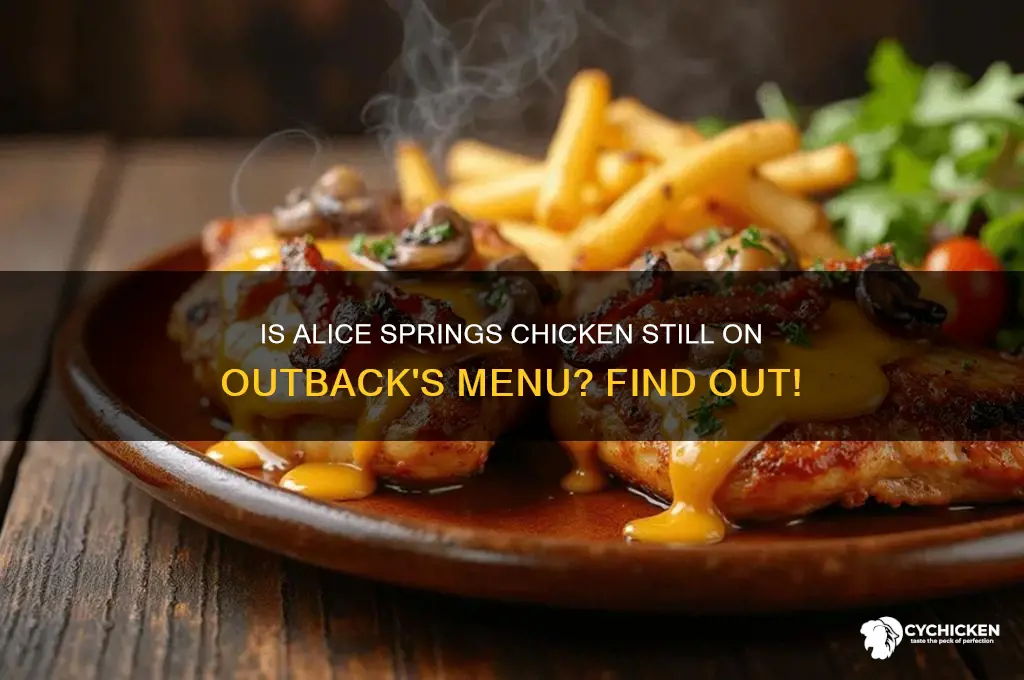 does outback still have alice springs chicken
