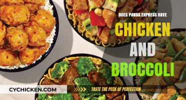Does Panda Express Serve Chicken and Broccoli? A Menu Breakdown