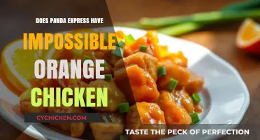 Exploring Panda Express' Menu: Impossible Orange Chicken Availability Revealed