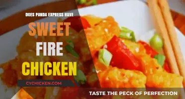 Does Panda Express Offer Sweet Fire Chicken? A Menu Deep Dive