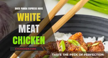 Does Panda Express Use White Meat Chicken? A Detailed Answer