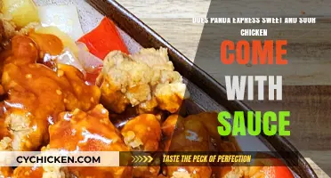 Does Panda Express Sweet and Sour Chicken Include Sauce?