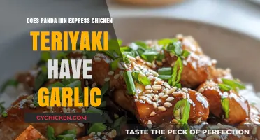 Panda Inn Express Chicken Teriyaki: Garlic Ingredient Breakdown