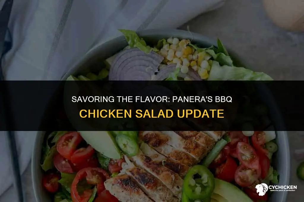 does panera still have bbq chicken salad