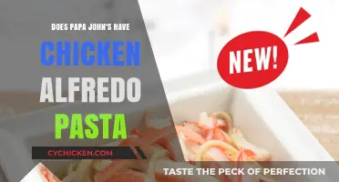 Does Papa John's Offer Chicken Alfredo Pasta? A Menu Exploration