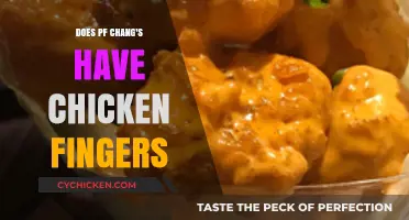 Does PF Chang's Serve Chicken Fingers? Exploring the Menu