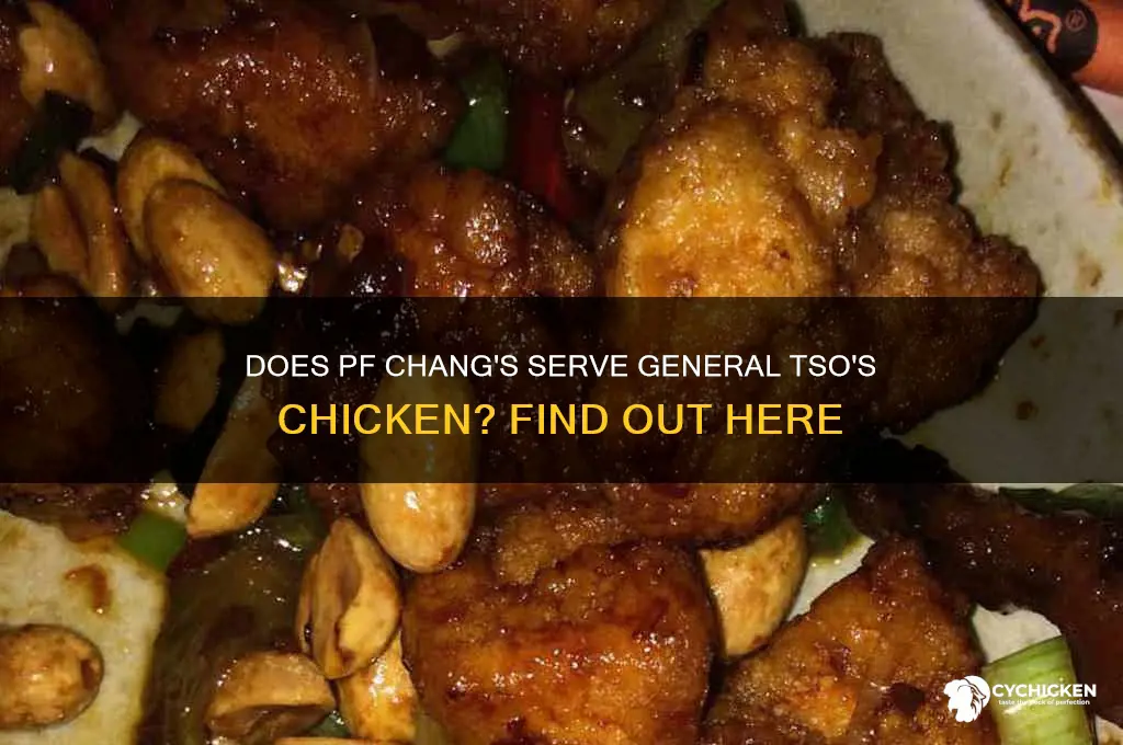 does pf changs have general tso