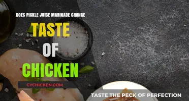Pickle Juice Marinade: Transforming Chicken's Flavor Profile?
