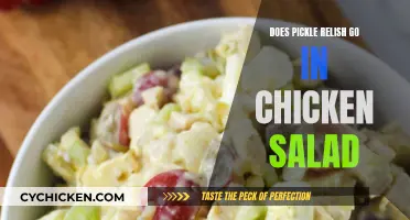 The Great Debate: Pickle Relish in Chicken Salad - Yes or No?