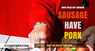 Does Pizza Hut's Chicken Sausage Contain Pork? A Detailed Look