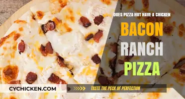 Chicken Bacon Ranch Pizza: Pizza Hut's Secret Menu Item?