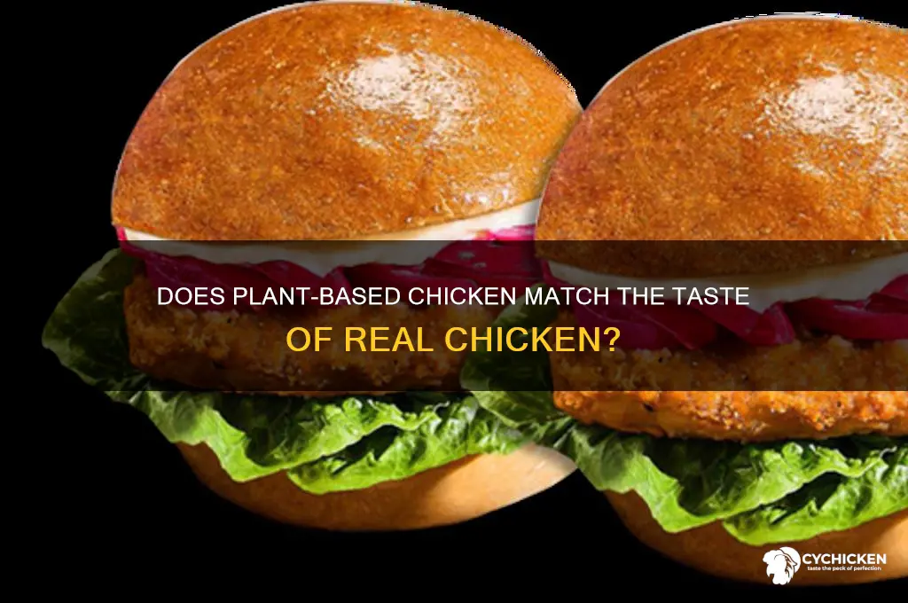 does plant based chicken taste the same