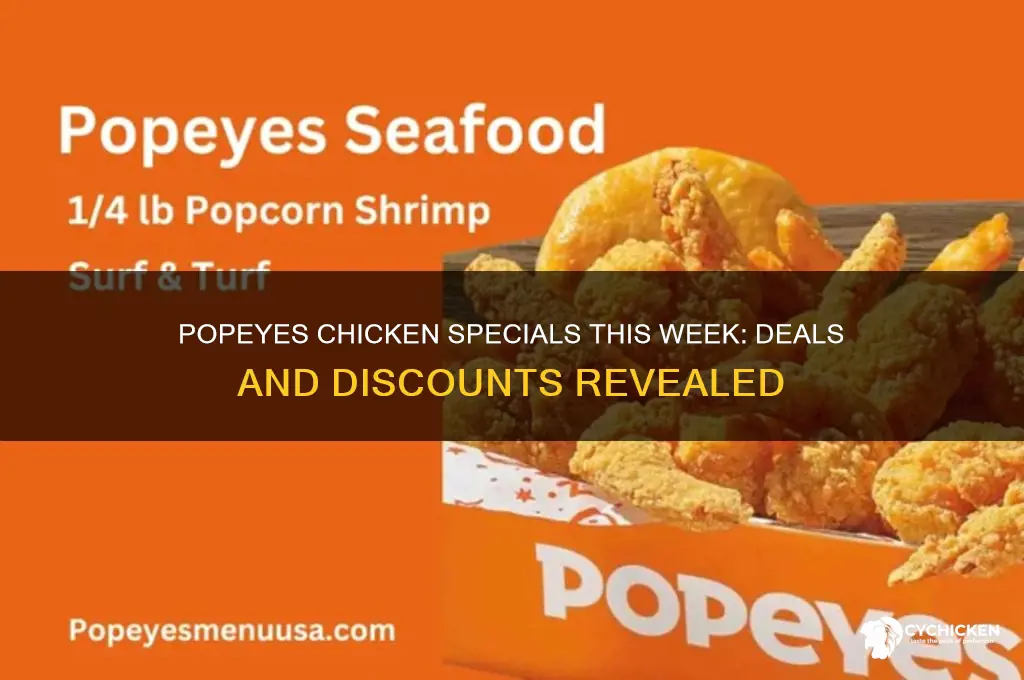 does popeyes chicken have any specials this week