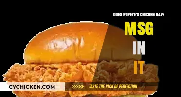 Does Popeye's Chicken Contain MSG? Uncovering the Truth About Ingredients