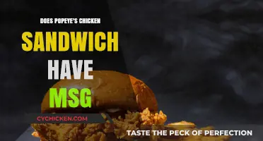 Popeye's Chicken Sandwich: MSG Content Explained and Debunked