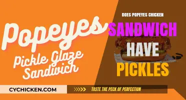 Popeyes Chicken Sandwich: Pickles Included or Left Out?