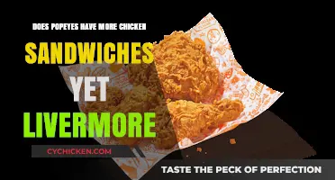 Popeyes Chicken Sandwich Availability Update in Livermore: What's New?