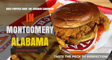 Popeyes Chicken Sandwich Availability in Montgomery, Alabama: What to Know