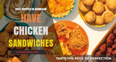 Popeyes Kennesaw: Are Chicken Sandwiches on the Menu?