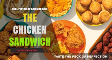 Popeyes Sherman: Does Their Menu Include the Famous Chicken Sandwich?