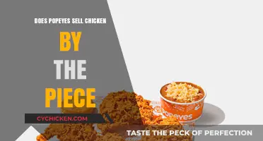 Does Popeyes Sell Chicken by the Piece? A Quick Guide