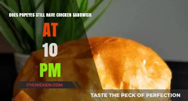 Popeyes Chicken Sandwich Availability: Can You Still Get One at 10 PM?
