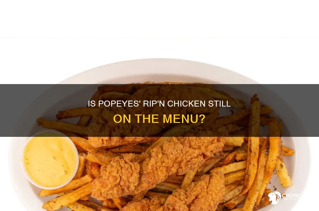does popeyes still have rip