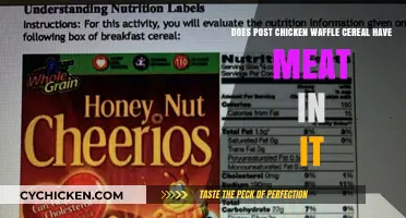 The Truth About Post Chicken Waffle Cereal's Ingredients