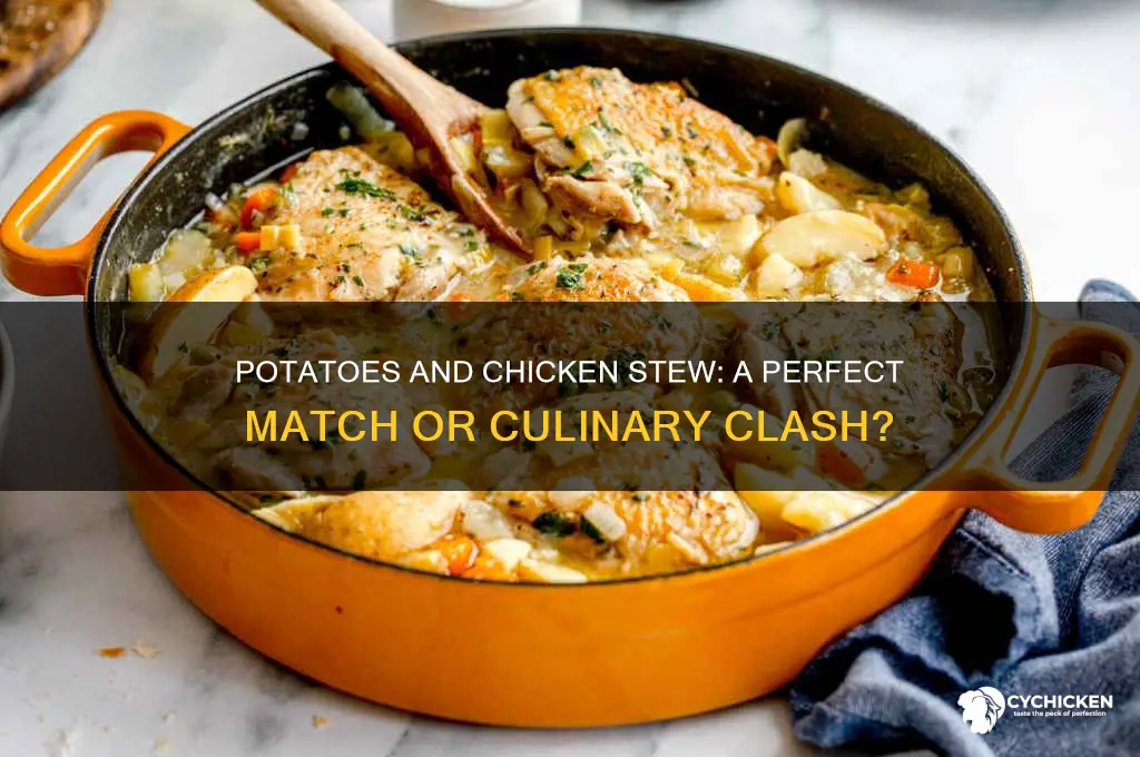 does potatoes go well with chicken stew