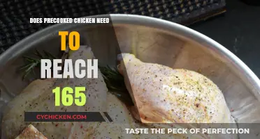 Precooked Chicken Safety: Must It Reach 165°F Again?