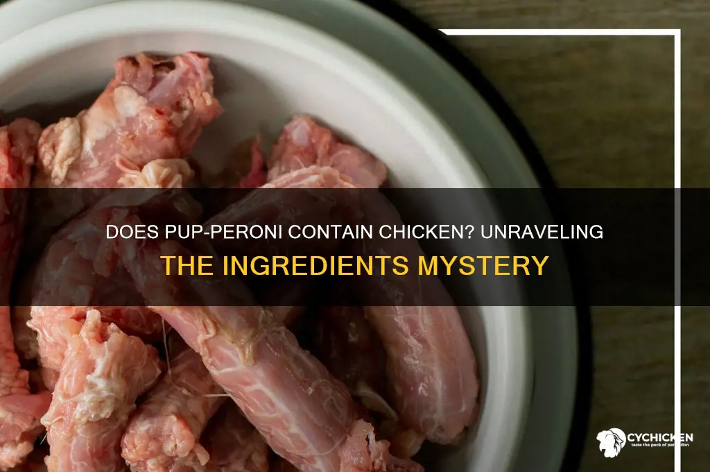 does pup-peroni have chicken in it