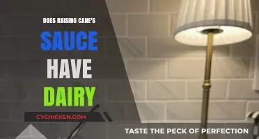 Is Raising Cane's Sauce Dairy-Free? A Complete Ingredient Breakdown