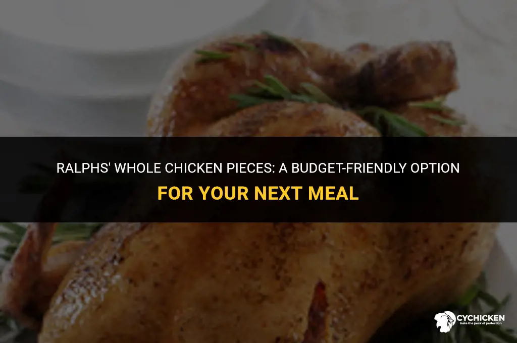 does ralphs sale whole chicken piece
