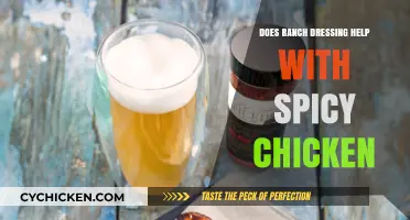 Ranch Dressing: The Ultimate Spicy Chicken Cool-Down Solution?
