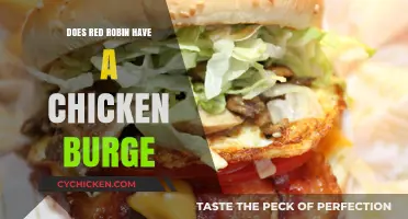Does Red Robin Offer a Chicken Burger? Menu Insights Revealed