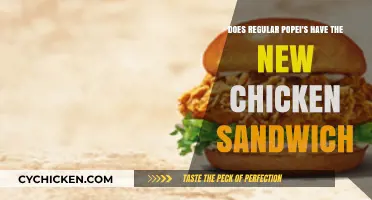 Does Regular Popeyes Menu Include the New Chicken Sandwich?