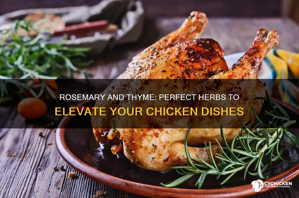 does rosemary and thyme go with chicken