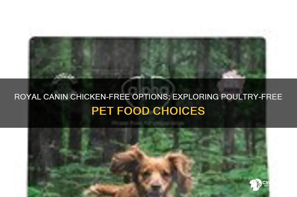 does royal canin have chicken free food
