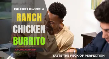 Does Rubio's Offer Chipotle Ranch Chicken Burrito? Find Out Here