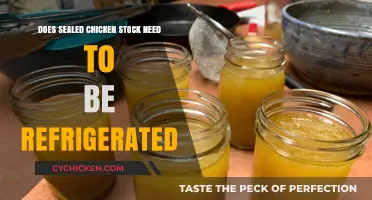 Sealed Chicken Stock: Refrigerate or Not? Essential Storage Tips