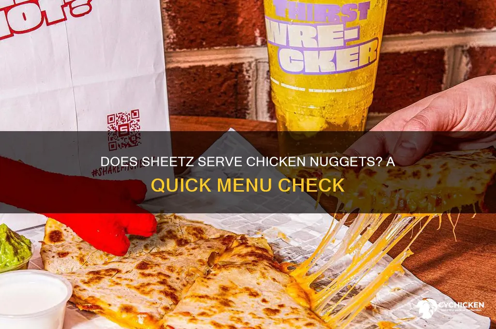 does sheetz have chicken nuggets
