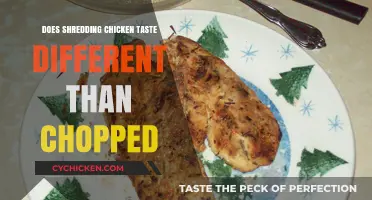 Shredded vs. Chopped Chicken: Does Cooking Method Affect Flavor?