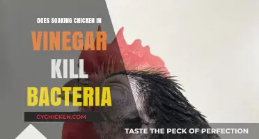 Vinegar Soak: Effective Bacteria Killer for Chicken or Myth?