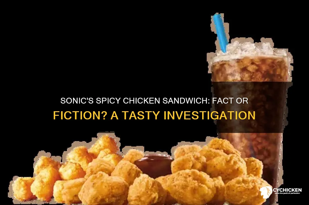 does sonic have a spicy chicken sandwich